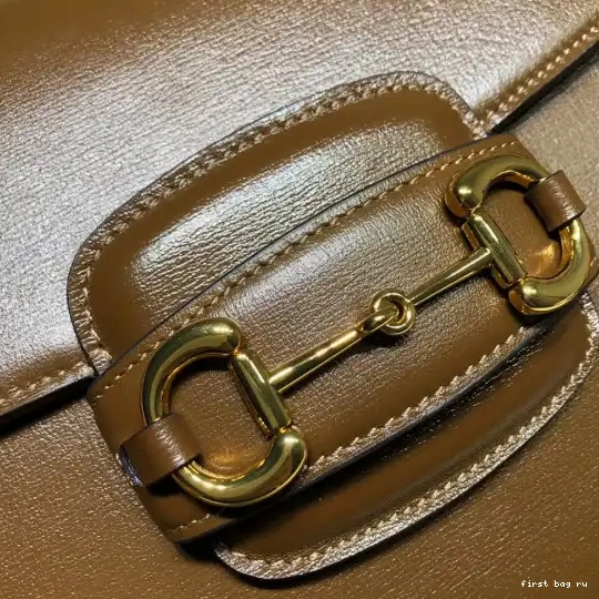 First bag ru shoulder GUCCI bag Horsebit 1955 0701
